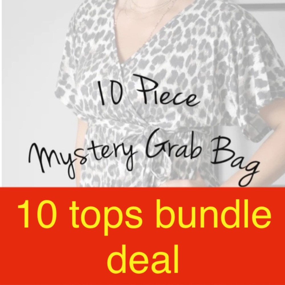 10 tops mystery bundle deal new boutique